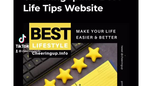 Practical life tips with CheeringupInfo