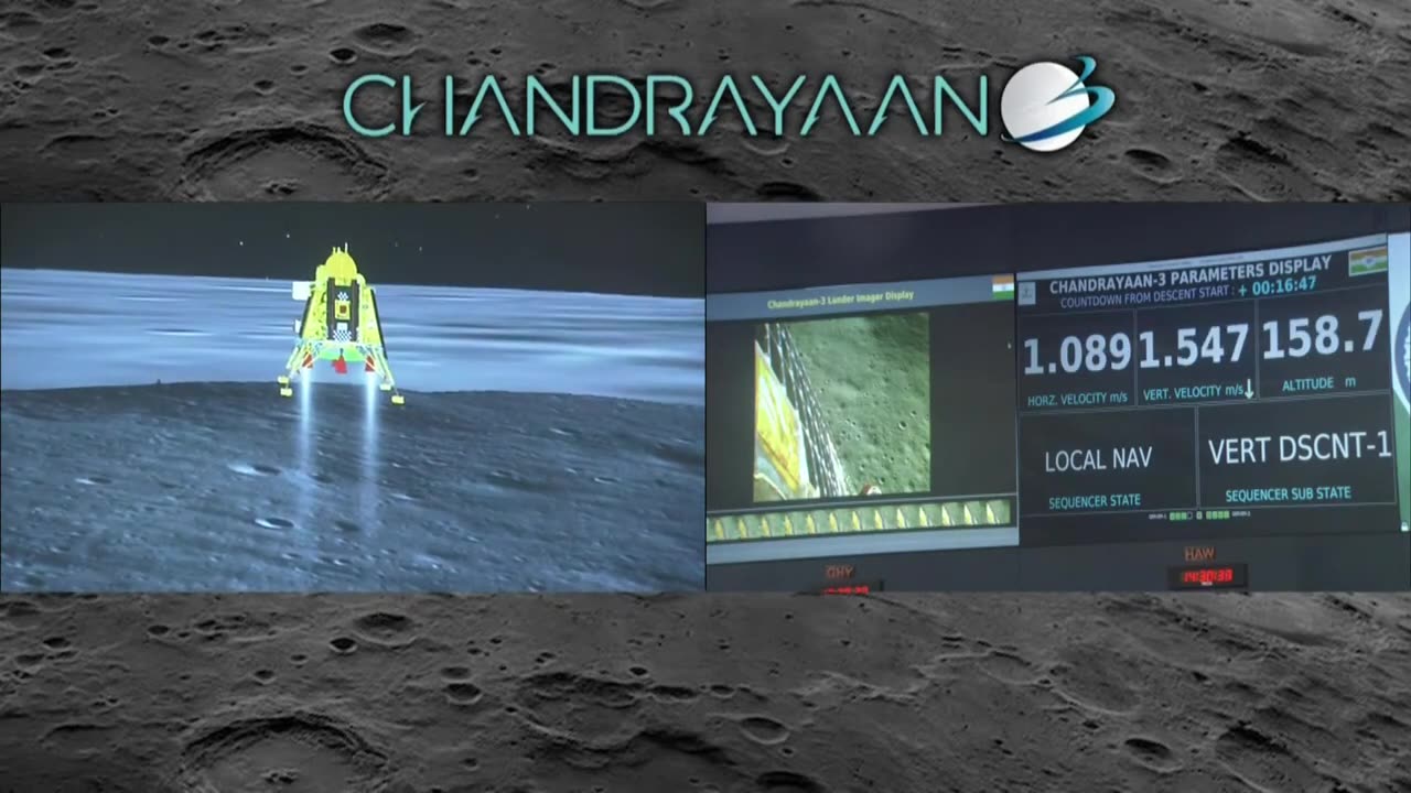 Chandrayaan 3 Landing Live: ISRO's Chandrayaan-3 Mission Vikram rover soft landing on Moon