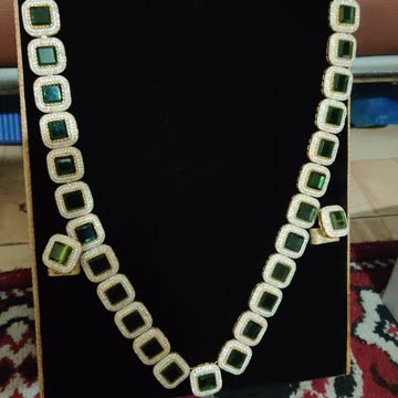 Stylish long fancy mala set