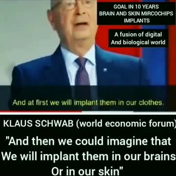 Schwabian dystopia: gene editing and brain implants to fuse digital and biological worlds