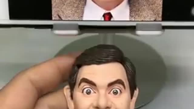 Clay Sculpture: Mr Bean sculpturing_process_from_scratch