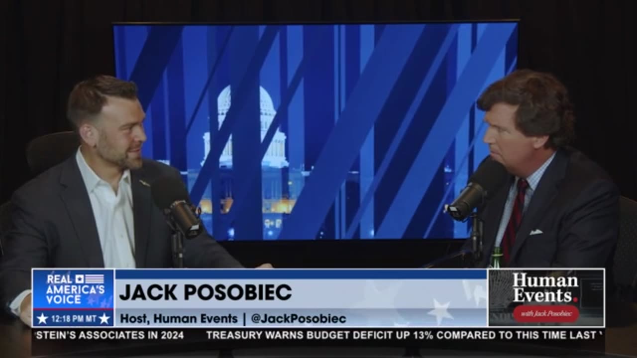 Jack Posobiec’s EXCLUSIVE INTERVIEW WITH TUCKER CARLSON