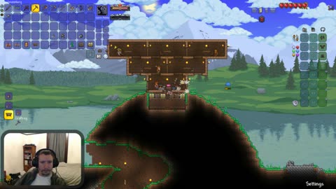 Terraria with Rezirid, Plagueofkitties, and Sam Part 9