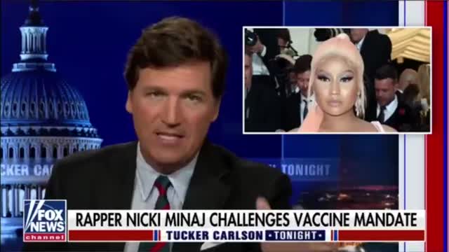 Tucker and Nicki Minaj VS Big Pharma