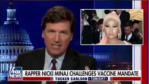 Tucker and Nicki Minaj VS Big Pharma