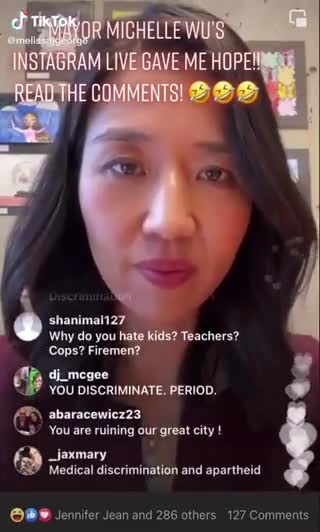 Boston Mayor Gets ROASTED By Her Citizens During Livestream