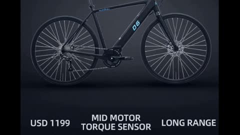 EUNORAU D6-Fully Equipped eBike for Commuters