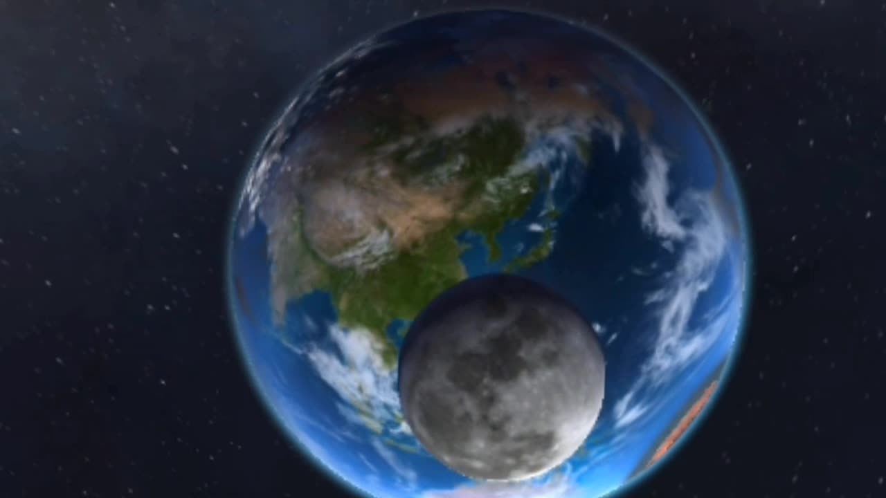 Earth vs moon