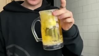 Crazy drink Trick