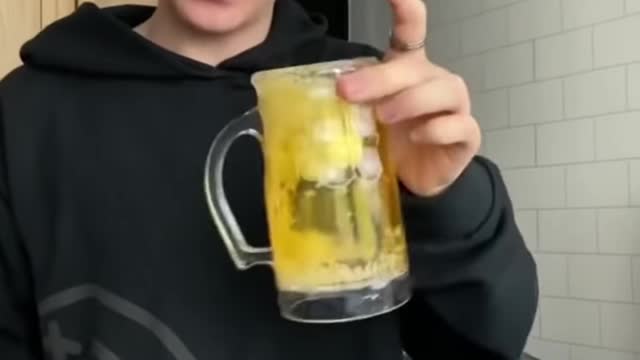 Crazy drink Trick