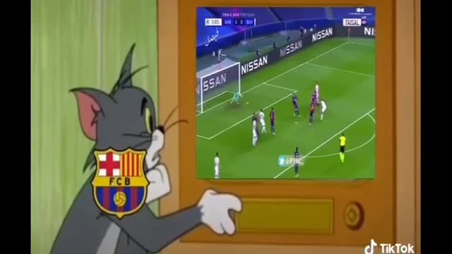 Compilation of the satirical match between Barcelona and Bayern Munich