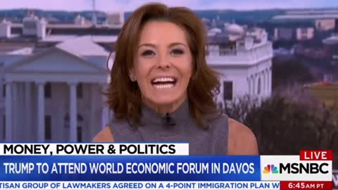 In Fact-Challenged Rant, MSNBC Host Criticizes Trump for Going to Davos, Admits She Went in Past