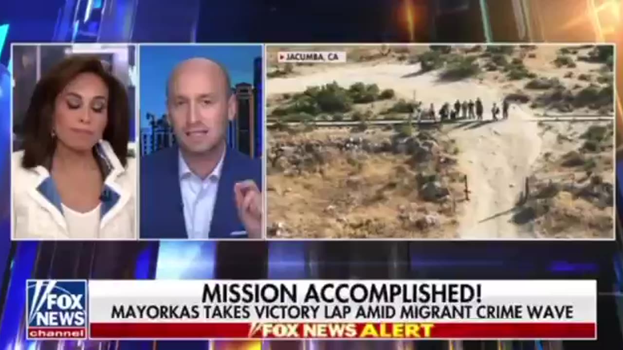 Stephen Miller goes off about Biden’s mass migration