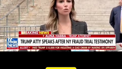 Donald Trump's Attorney Alina Habba - Fighting Back against "UNHINGED" Judge - Part 1 #shorts