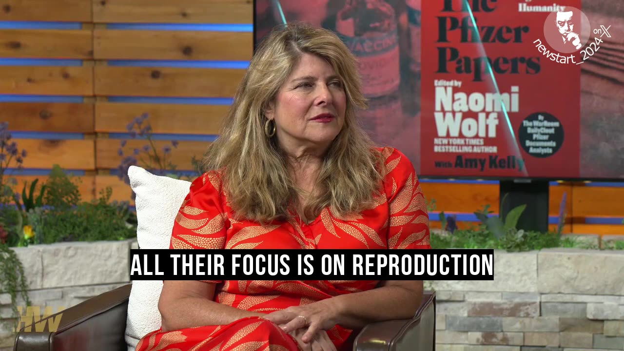 Naomi Wolf: Pfizer injection damages the human ability to reproduce