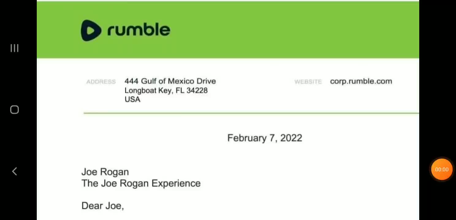 Rumble off Joe Rogan $100M to join the platform
