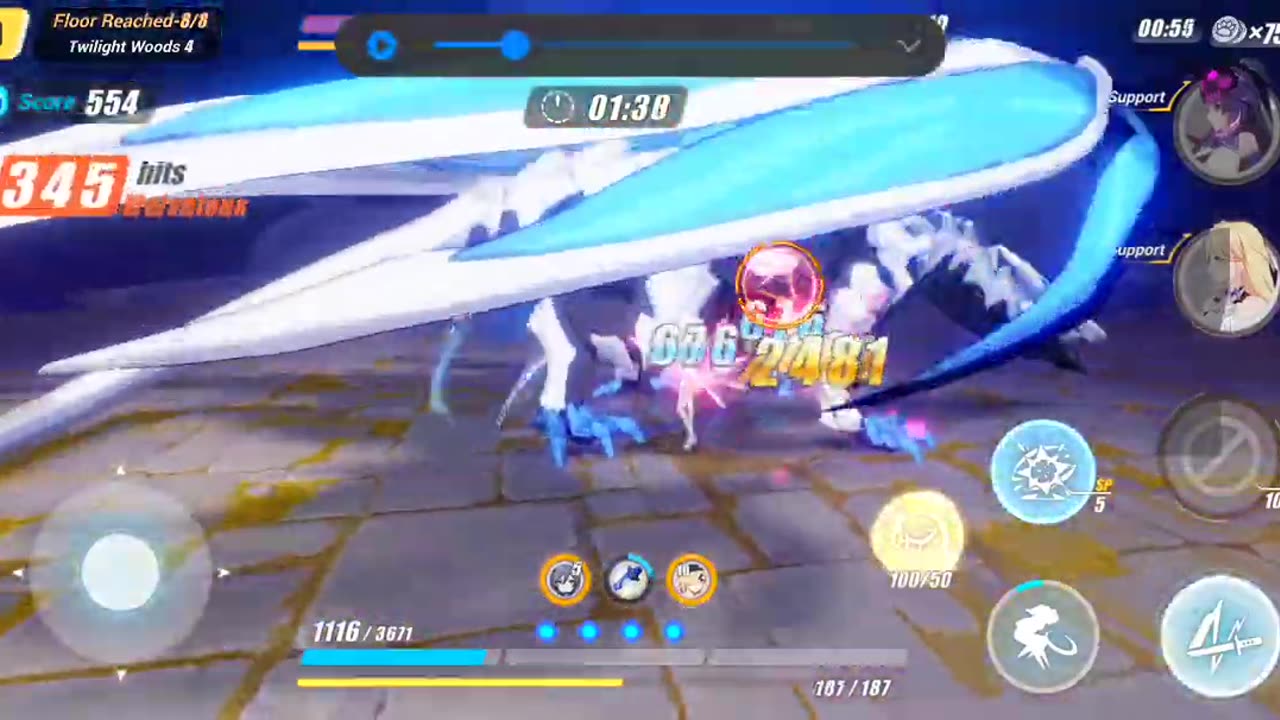 Honkai Impact 3rd - Elysian Realm First Clearing W/ Striker Fulminata Ending