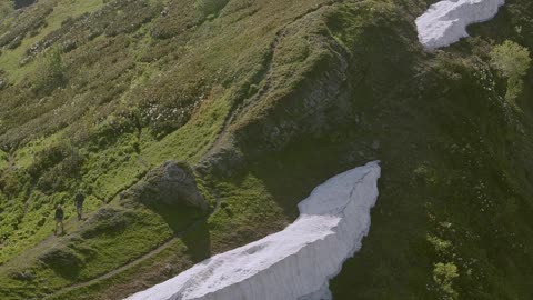 see heaven from the sky - snow mountain