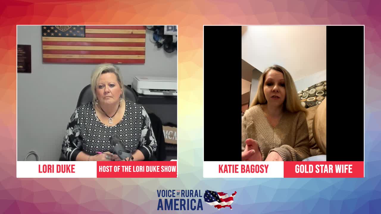 Katie Bagosy, Gold Star Wife joins The Lori Duke Show!