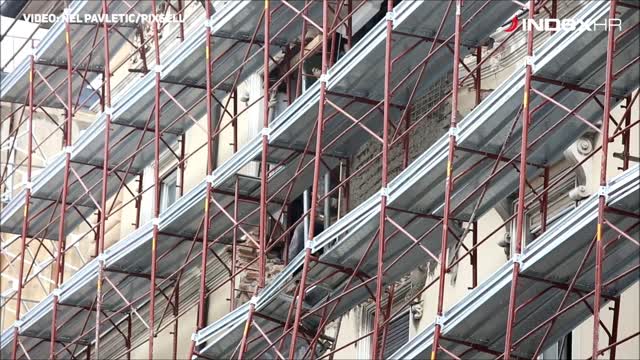 U Rijeci se urušila skela