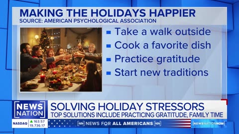 Stress levels up for adults around holidays | NewsNation Now