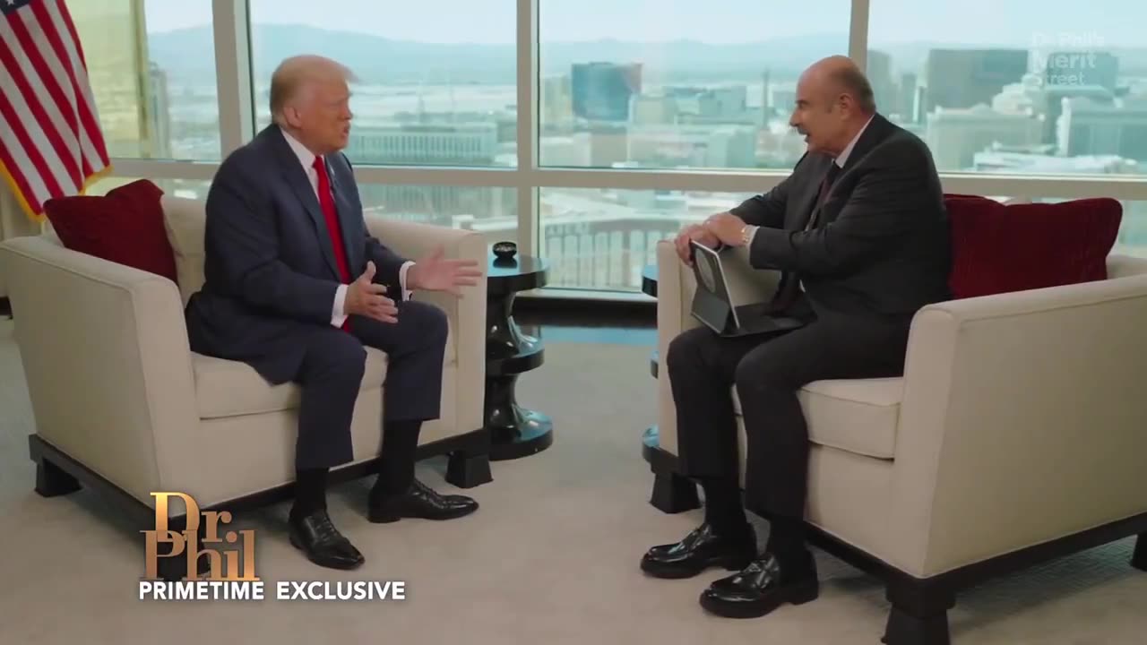 Trump Reflects On Near-Death Experience With Dr. Phil (VIDEO)