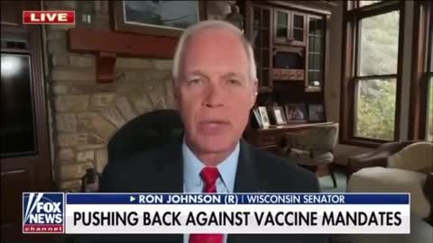 Senator Ron Johnson: It's a LIE! Jabs Are NOT FDA Approved!