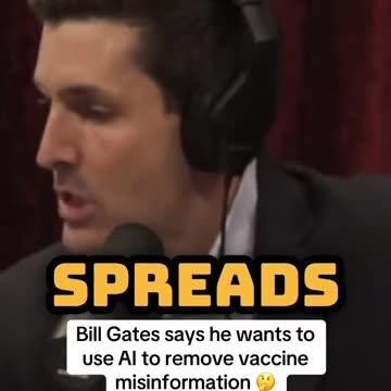 “Bill Gates said this week that we need to use AI to scour the internet & remove any...