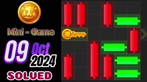 9th October Hamster Kombat Daily Mini-Game Puzzle Solved #hamstercombat #minigame