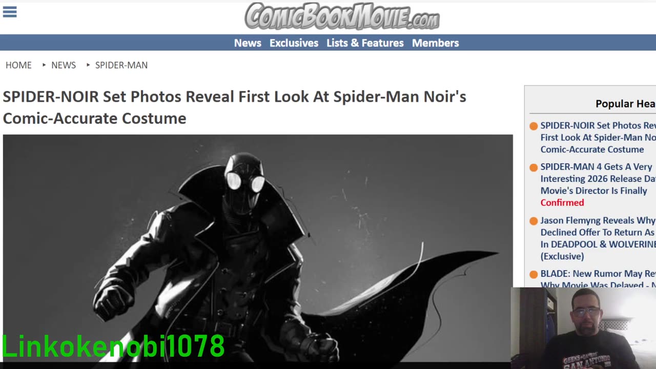 Spider Noir Series Reveals 1ST Look at Spider Noir In Action