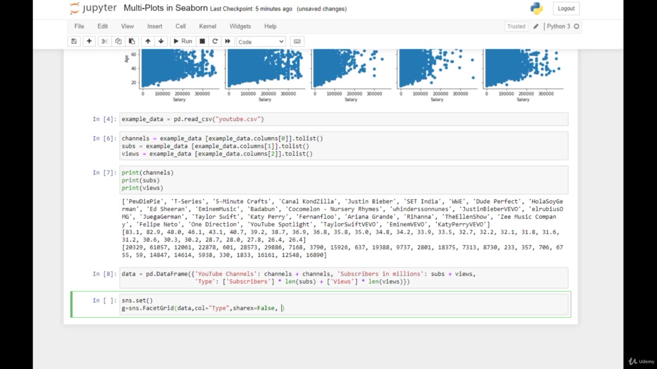 Python Full Course - Chapter 10 - 6. Multi-Plots in Seaborn