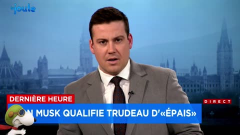 «Épais insupportable»: Elon Musk insulte encore Justin Trudeau