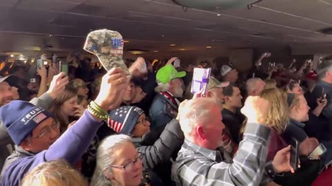 Amazing Moment Captured At Trump NH Event | You'll Never See This At A Haley Event