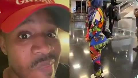 Rapper Blac Chyna Goes on INSANE Diatribe About COVID in Florida Airport
