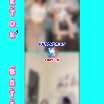 Jubiandxian VS Onyok _ TikTok Battle _ TikTok DM #shorts