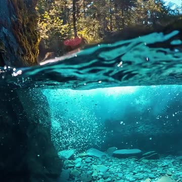 The Glacial River in Alaska