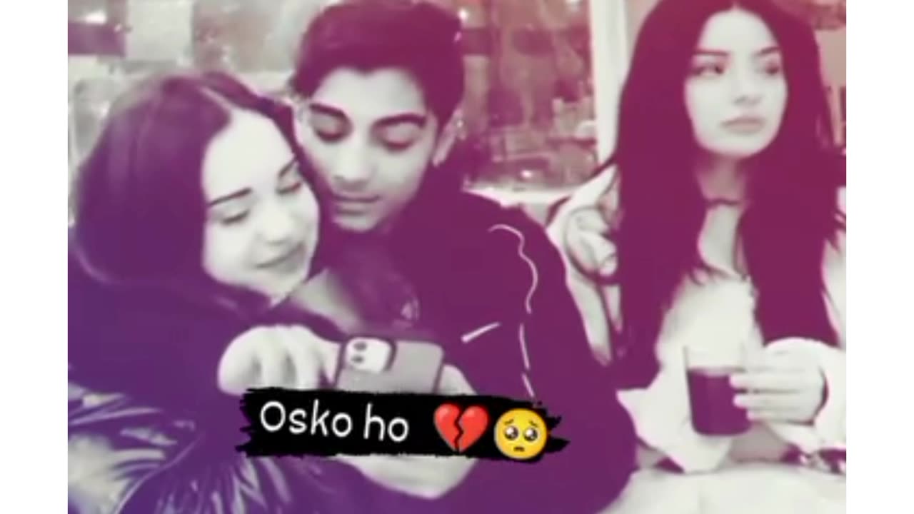 Cute couple video and bestie sad 😢💔💔💔