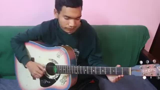 Own composition guitar melody