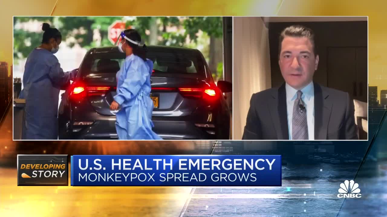 Monkeypox will become a low-level infection but can be dangerous, says Dr. Scott Gottlieb