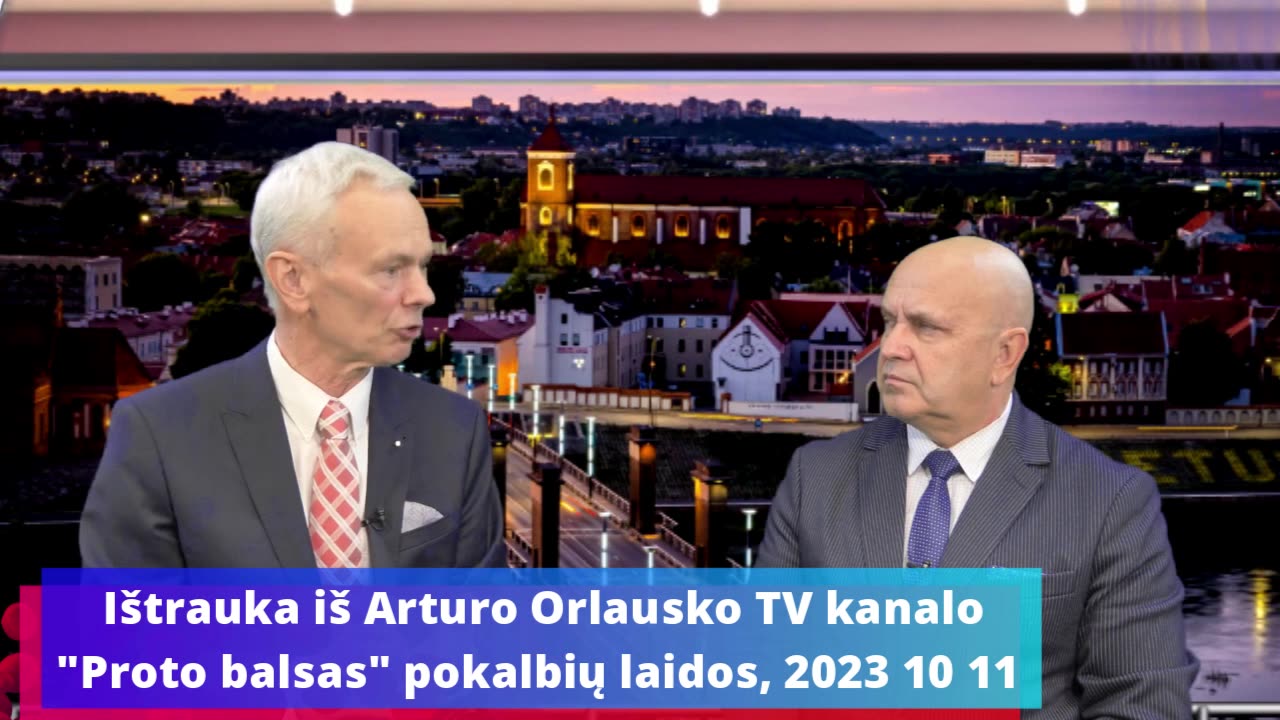 Užsienio agentai turi būti suregistruoti, ištrauka iš "Proto balsas" pokalbių laidos 2023.10.11