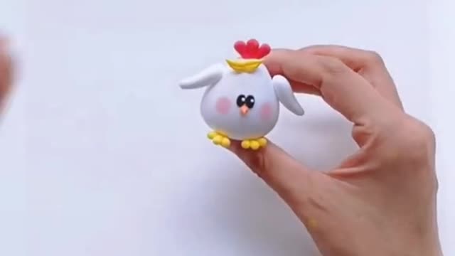 Cute chick model handicraft DIY