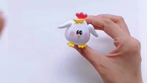 Cute chick model handicraft DIY