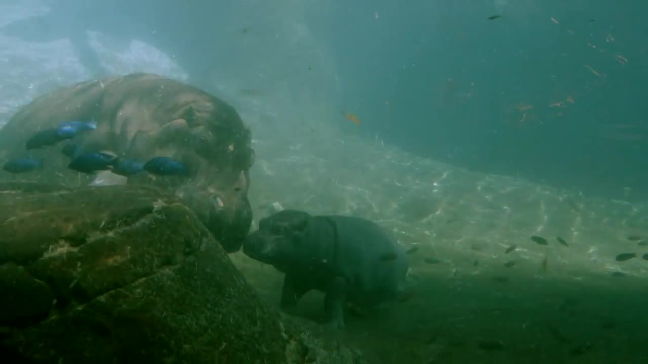 Baby Hippo Is The Crowned Prince Of San Diego Zoo