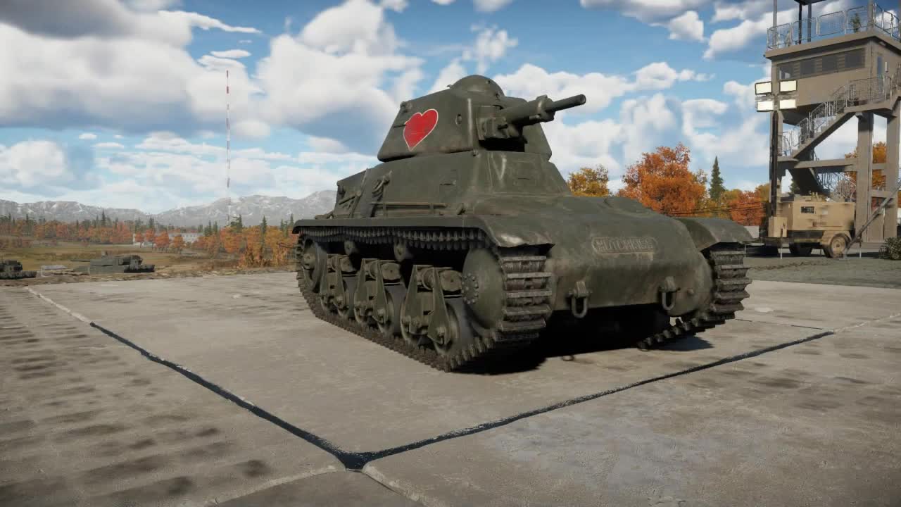 War Thunder: Char léger modèle 1935 H modifié 39 Gameplay