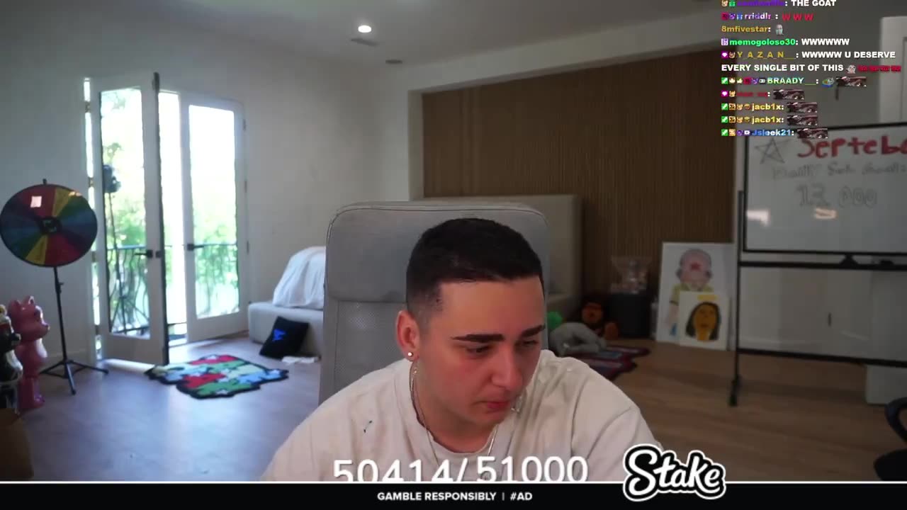 FaZe Lacy gets emotional after hitting 50,000 twitch subs