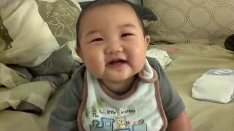 Asian baby funny video