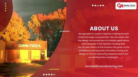 Best Plastic Molding Manufacturing Company | Omni Tech Manufacturing