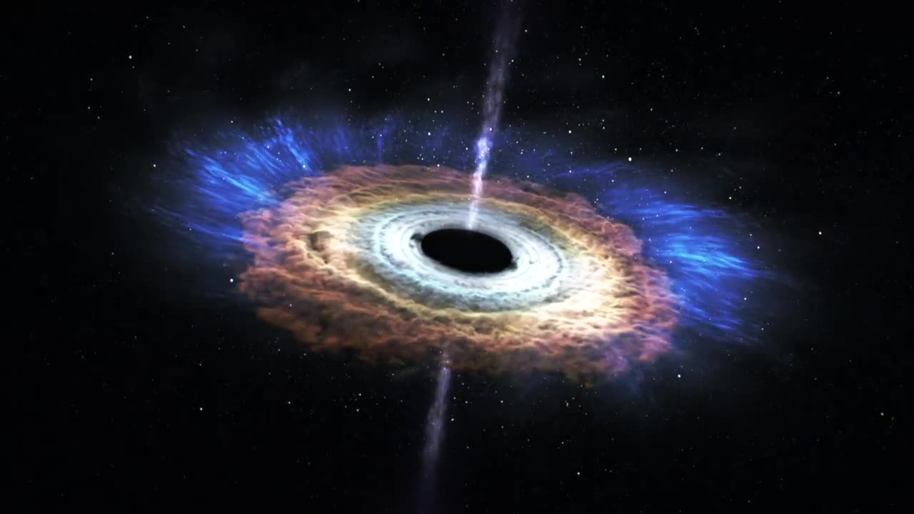 NASA _ Massive Black Hole Shreds Passing Star