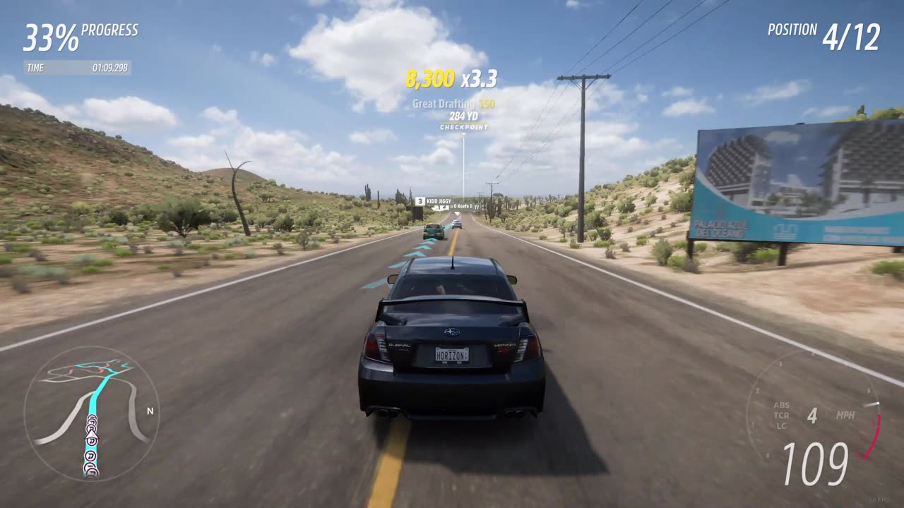 Forza Horizon 5 - Linea Costera Sprint in a Subaru WRX STI!