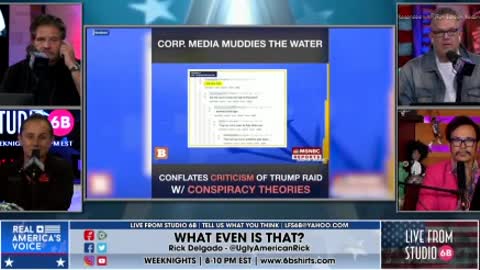 AFTER THE FBI RAID ON TRUMP - WHERE ARE THE RIOTS? THE CIVIL WAR? THERE IS THE ORDERED PARROTING TO WASH AND REPEAT THE "NEWS" - THE "SCHMEAR" BY PELOSI...